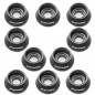 ARANDELA CONICA ALUMINIO NEGRO M3 (10UDS)