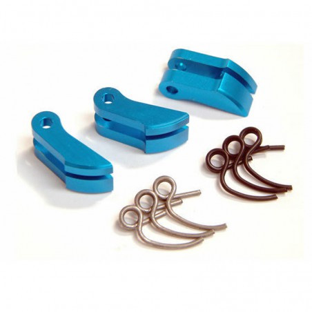 ZAPATA EMBRAGUE 3 PATAS ALUMINO (CON MUELLES 1.0 Y 1,1MM) FASTRAX