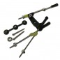 SET ACELERADOR/FRENO COCHE MONTADO NEGRO FASTRAX