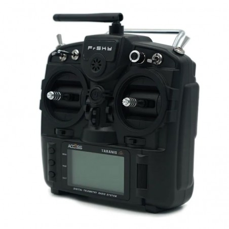EMISORA FRSKY TARANIS X9 LITE NEGRA  24 CANALES