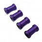 SEPARADORES 20MM (DIAMETRO 10MM Y ROSCA M5) morado