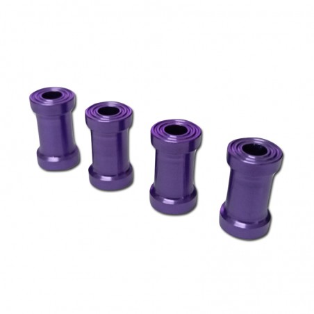 SEPARADORES 20mm (DIAMETRO 10mm, INTERIOR 5mm) MORADO