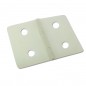 BISAGRA NYLON PLANA 27X36MM (10 unidades)