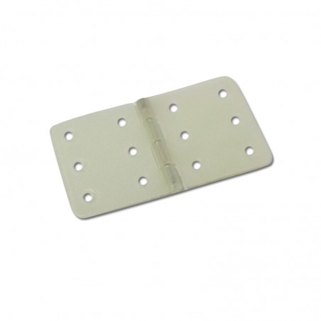 BISAGRA NYLON PLANA 16X28MM (10 unidades)
