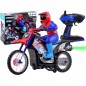 MOTO RC CON HUMO LUZ Y SONIDO 1/10