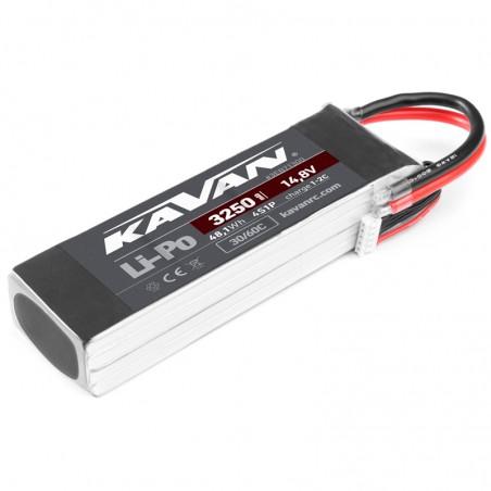 BATERIA LIPO 14.8V 3250MAH 30C KAVAN