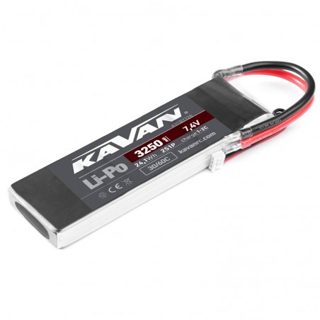 BATERIA LIPO 7.4V 3250mAh 30C KAVAN