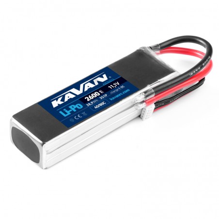 BATERIA LIPO 11.1V 2600MAH 40C KAVAN