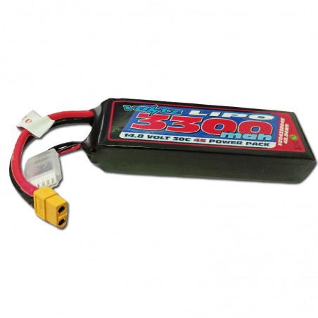 BATERIA LIPO 14.8V 3300MAH 30C XT60 VOLTZ