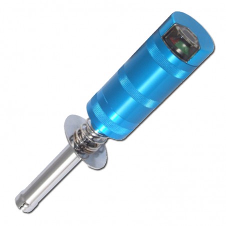 CHISPOMETRO ALUMINIO CON MEDICIÓN 2100MAH