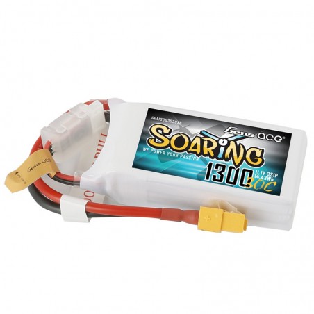 BATERIA LIPO 11.1V 1300MAH 30C SOARING XT-60
