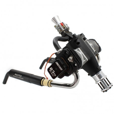 MOTOR GASOLINA ROTO 85FS CON 2 ESCAPES FS ROTO