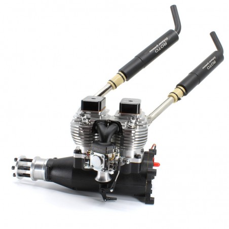 MOTOR GASOLINA ROTO 85FSI CON 2 ESCAPES FS ROTO