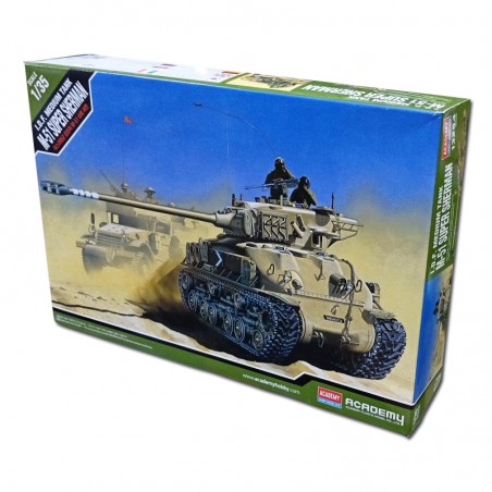 MAQUETA 1/35 TANQUE IDF SUPER SHERMAN ACADEMY