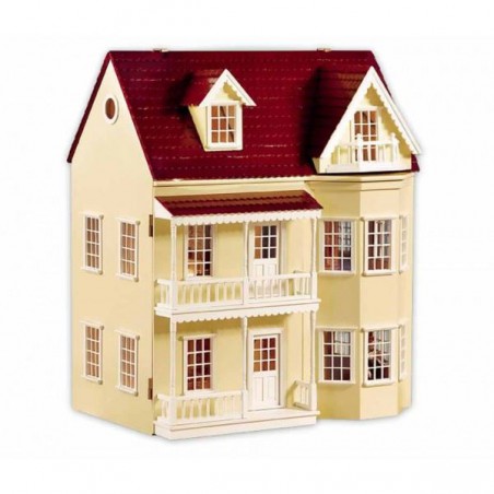 ZZ CASITA DE MUÑECAS DOVER SEMI MONTADA 1/12