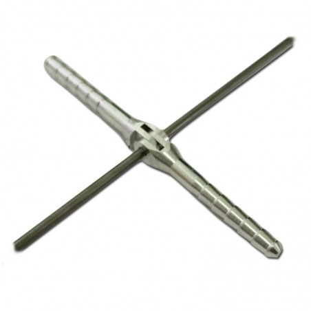 BISAGRA TACO ALUMINIO PARA TIMON 3X50MM (6 Unidades)