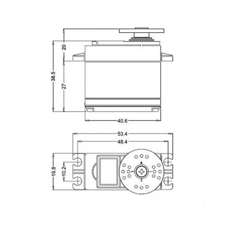 SERVO DIGITAL STANDARD 21KG DM-S2000MD HV DOMAN RC