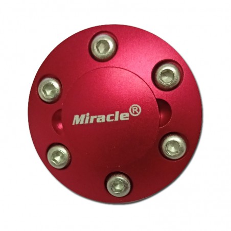 TOMA LLENADO REDONDA ALUMINIO ROJO MIRACLE