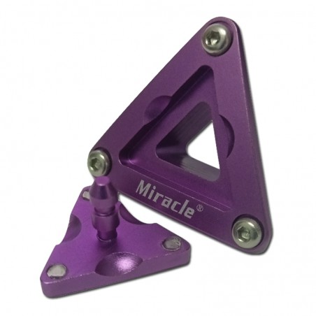 TOMA LLENADO TRIANGULAR ALUMINIO MORADO MIRACLE