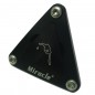 TOMA LLENADO TRIANGULAR ALUMINIO NEGRO MIRACLE