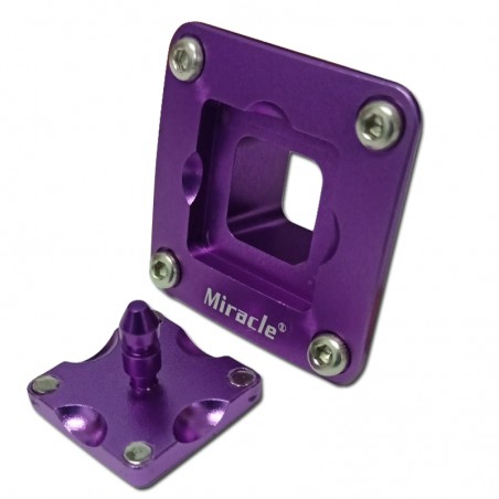TOMA LLENADO CUADRADA ALUMINIO MORADO MIRACLE