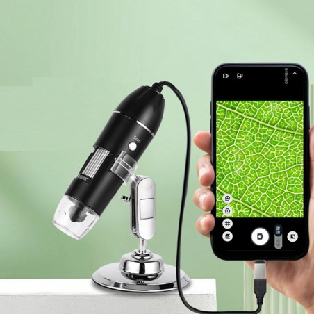MICROSCOPIO DIGITAL 50X-1600X MOVIL/PC USB