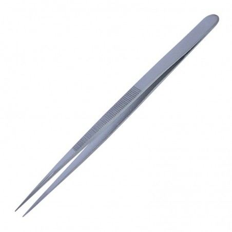PINZA RECTA ACERO INOXIDABLE