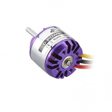 MOTOR BRUSHLESS FLASH HOBBY D2830-11 1000KV 52g