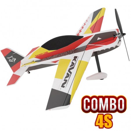 COMBO AVION SAVAGE KAVAN CON ELECTRONICA 4S