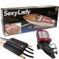 COMBO SEXY LADY CON MOTOR FUERABORDA BRUSHLESS Y VARIADOR