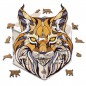 PUZZLE LINCE 80 PIEZAS EWA CAJA MADERA