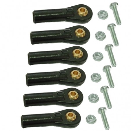 ROTULA M2 CON TORNILLERIA MPJET 6 UNIDADES