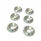 ARANDELA ALUMINIO PARA TORNILLO AVELLANADO M2.5 MPJET (6 unidades)