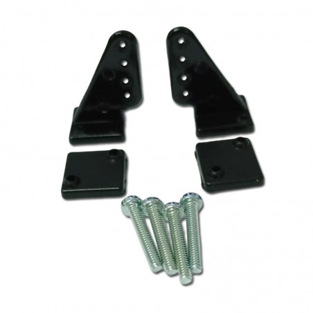 HORN NYLON 19mm CON TORNILLOS AGUJERO 1mm MPJET (2 unidades)