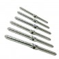 BISAGRA TACO ALUMINIO 4.5X70MM MPJET 6 UNIDADES