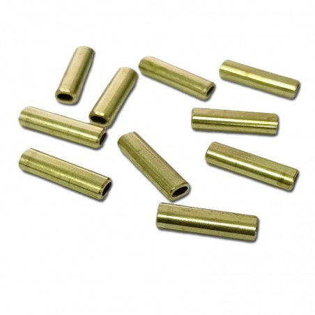 TUBO CRIMPADO PARA CABLE 0.5MM MPJET 10 UNIDADES