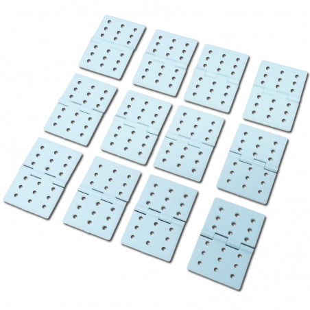 BISAGRA NYLON 26X39mm MPJET (12 unidades)