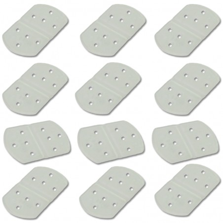 BISAGRA FLEXIBLE 15X22MM 12 UNIDADES MPJET