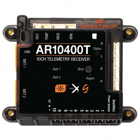 RECEPTOR CENTRALITA AR10400T 10 CANALES SPEKTRUM