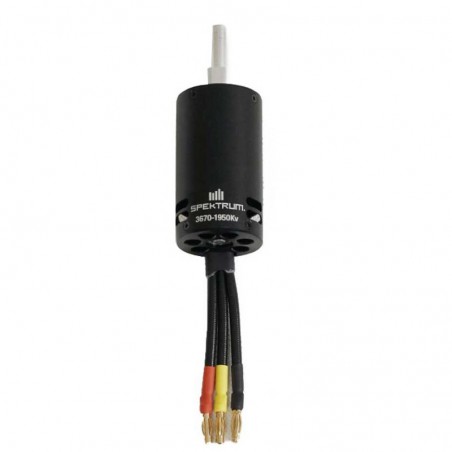 MOTOR BRUSHLESS 3670 1950Kv INRUNNER 4 POLOS SPEKTRUM