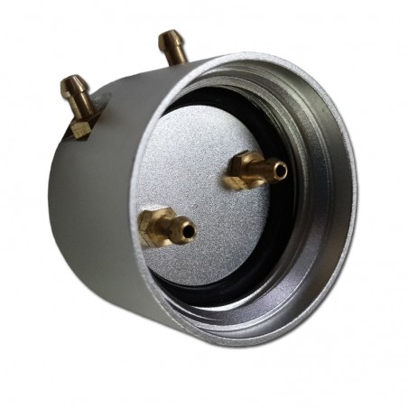 TAPON ALUMINIO BIDON CON TOMAS INTEGRADAS