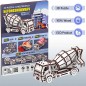MAQUETA MADERA CAMION HORMIGONERA 131 PIEZAS