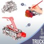 MAQUETA MADERA CAMION BOMBEROS 86 PIEZAS
