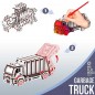 MAQUETA MADERA CAMION BASURA 77 PIEZAS