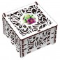 MAQUETA PUZZLE FLOR MAGICA MADERA 16 PIEZAS