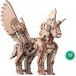 MAQUETA UNICORNIO MADERA MECANICA 140 PIEZAS MAQUETA UNICORNIO MADERA MECANICA 140 PIEZAS