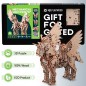 MAQUETA UNICORNIO MADERA MECANICA 140 PIEZAS MAQUETA UNICORNIO MADERA MECANICA 140 PIEZAS