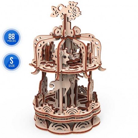 MAQUETA TIOVIVO MADERA MECANICA 88 PIEZAS MR. PLAYWOOD