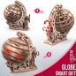 MAQUETA GLOBO TERRAQUEO MADERA MECANICA 125 PIEZAS