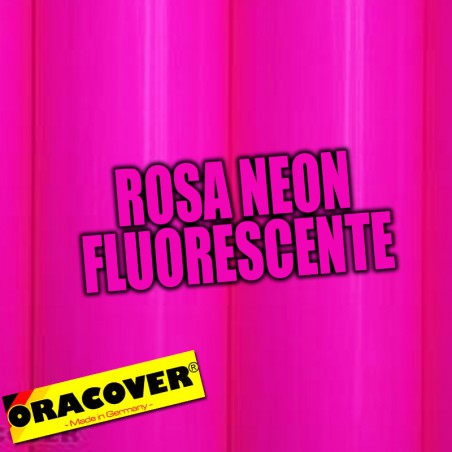 ORACOVER ROSA NEON FLUOR 0,5m ojooo